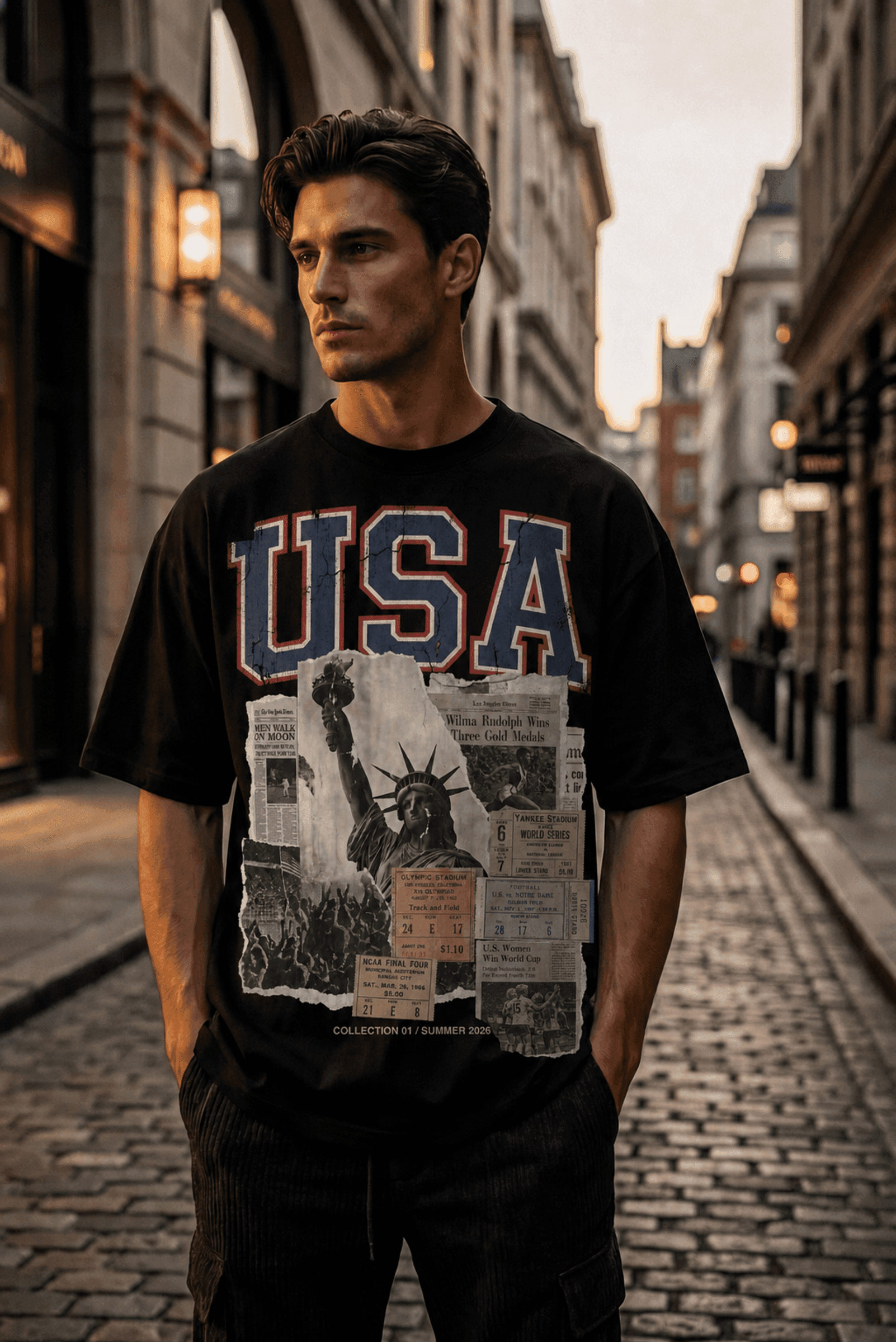 USA — Collection 01 / Summer 2026 campaign image